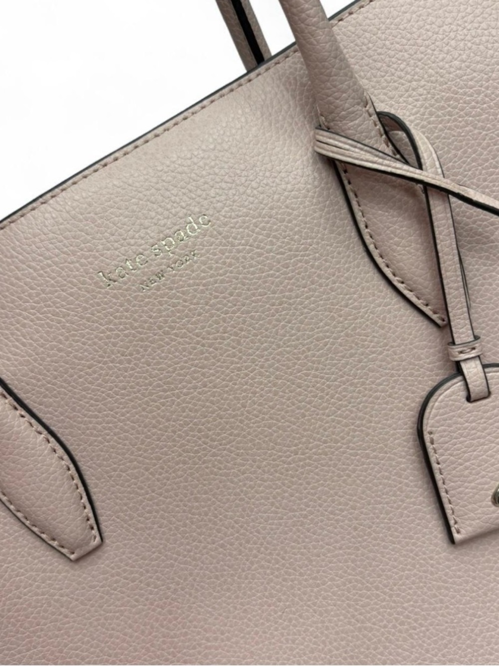 Kate Spade New York Eva Medium Top Zip Satchel in pink leather - Picture 2 of 7